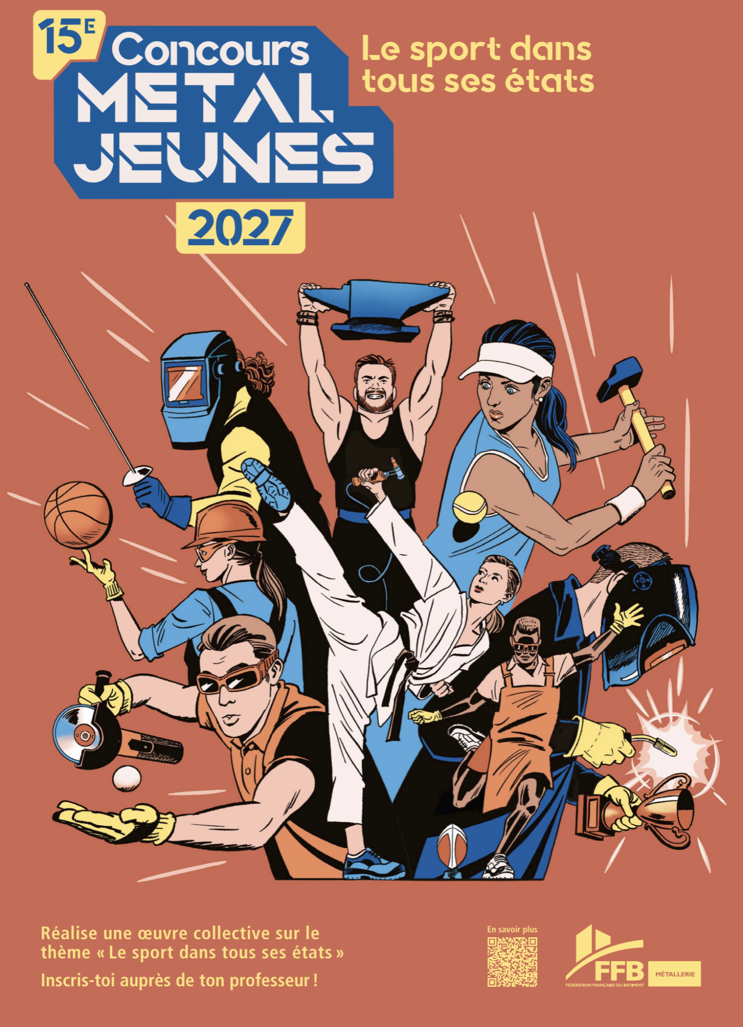 Affiche concours Métal'Jeunes