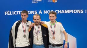 Finale nationale des WorldSkills : Le podium