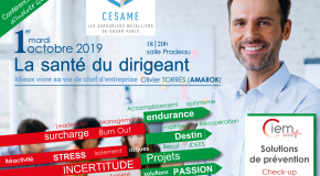 Conférence : La santé du dirigeant - Mieux vivre sa vie de chef d'entreprise